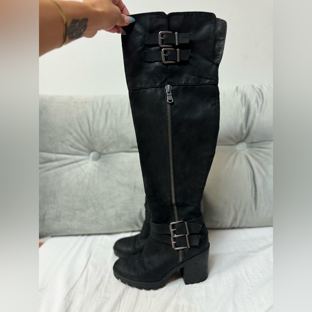Knee High Black Boots